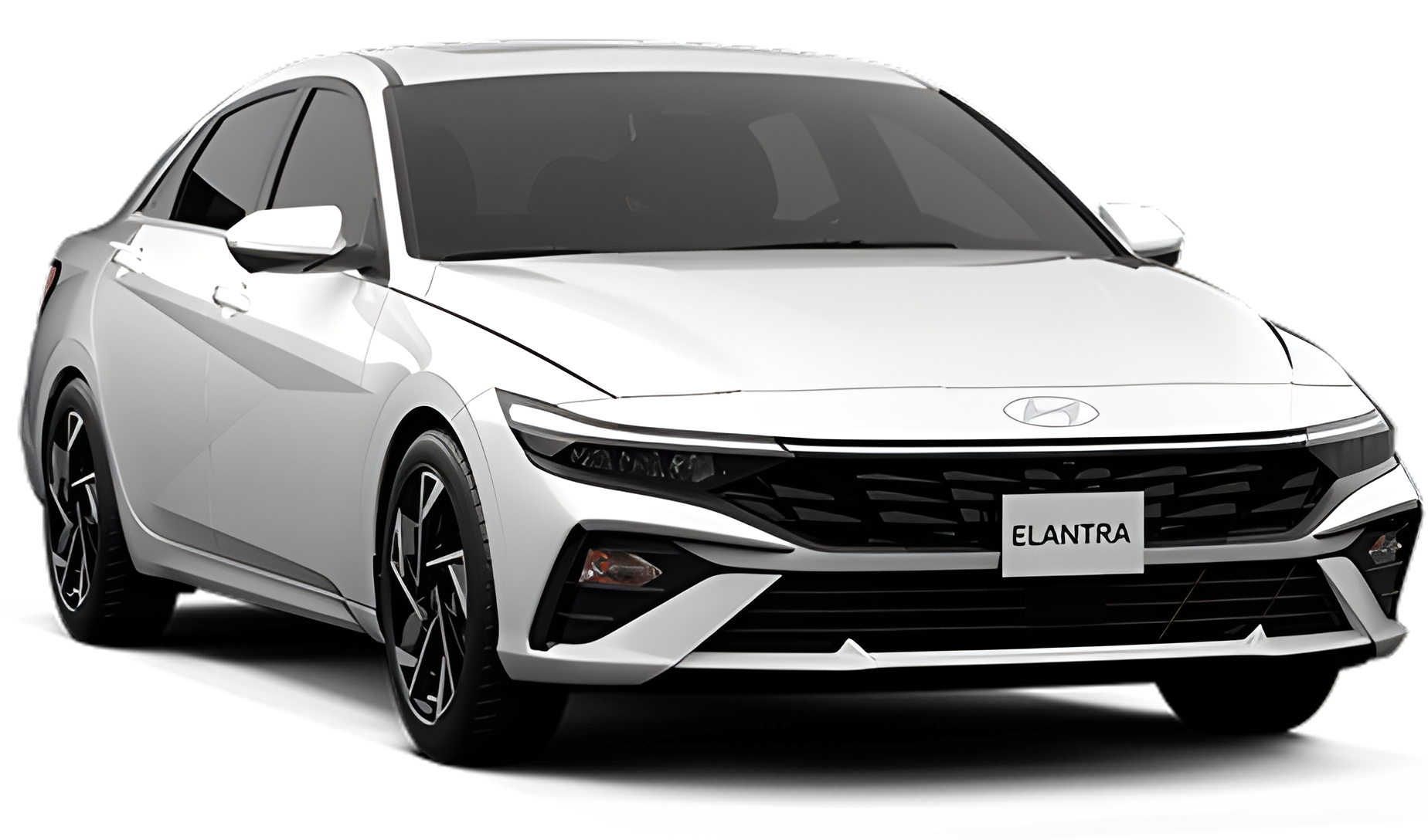 Новый Hyundai Elantra цвет белый / atlas white