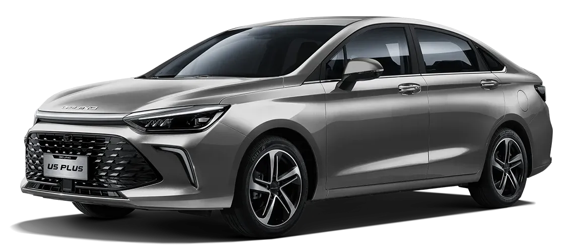 Новый BAIC U5 Plus цвет серый металлик