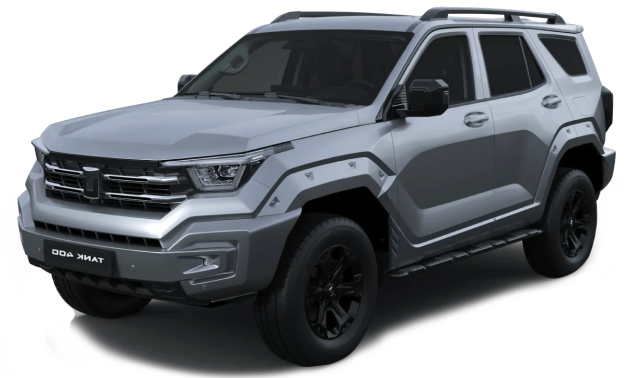 Новый Tank 400 цвет серебристый сихоте, металлик.