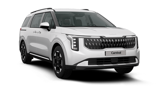 Новый Kia Carnival цвет белый