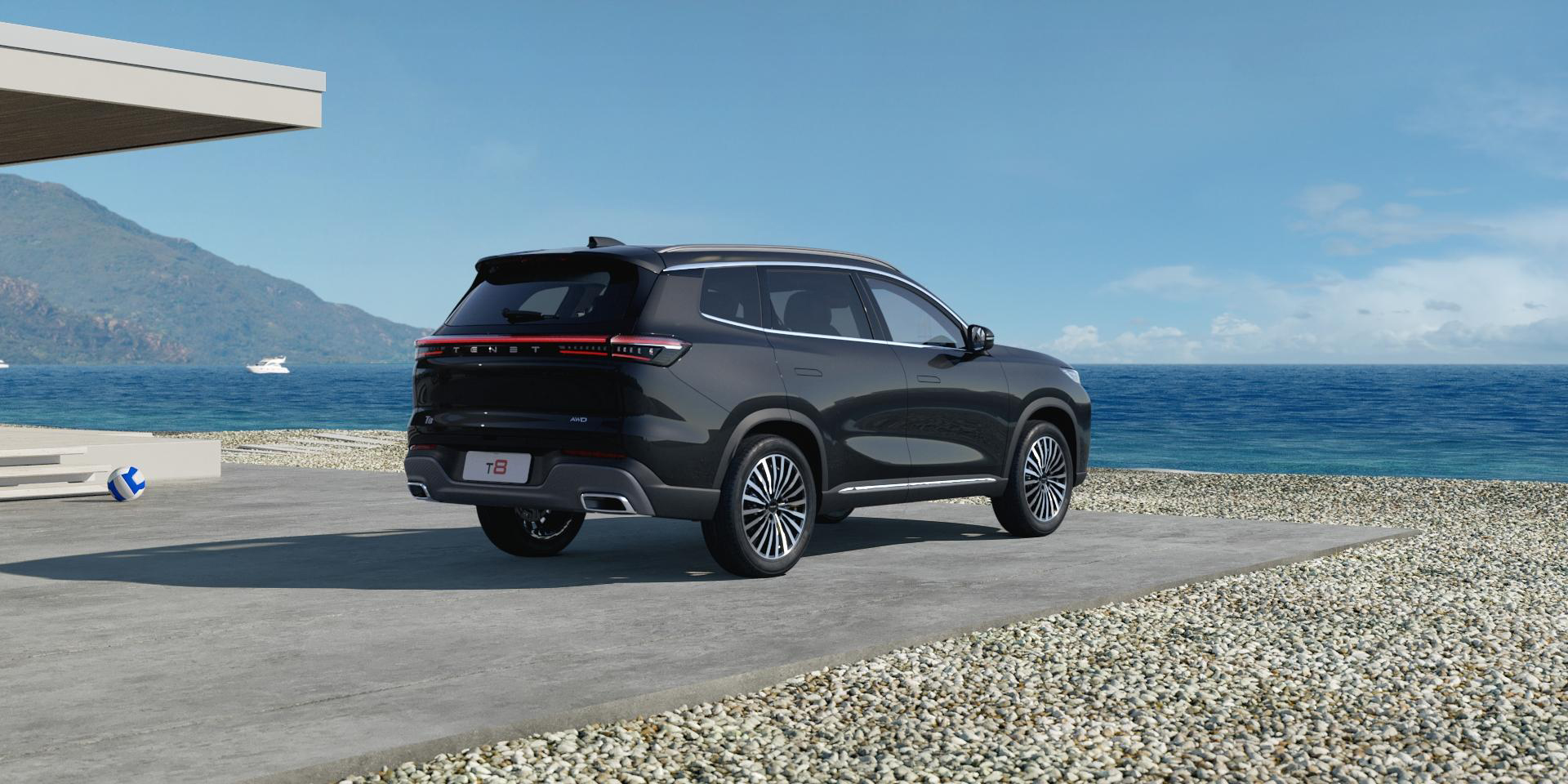 Интерьер/салон нового автомобиля TENET T8