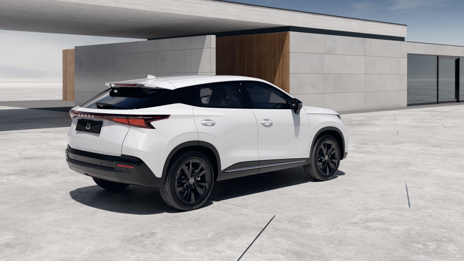 Внешний вид нового автомобиля OMODA C5