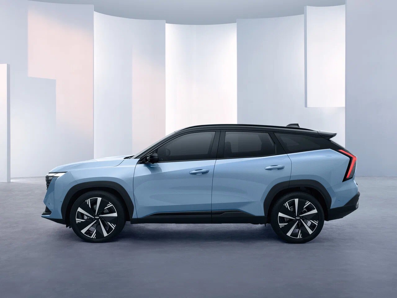 Внешний вид нового автомобиля Geely Boyue