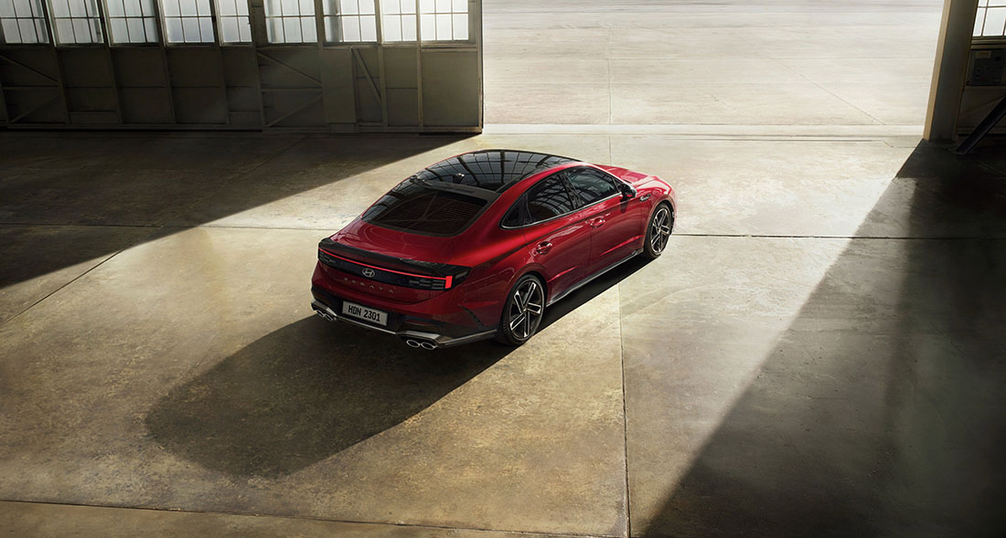 Внешний вид нового автомобиля Hyundai Sonata NEW