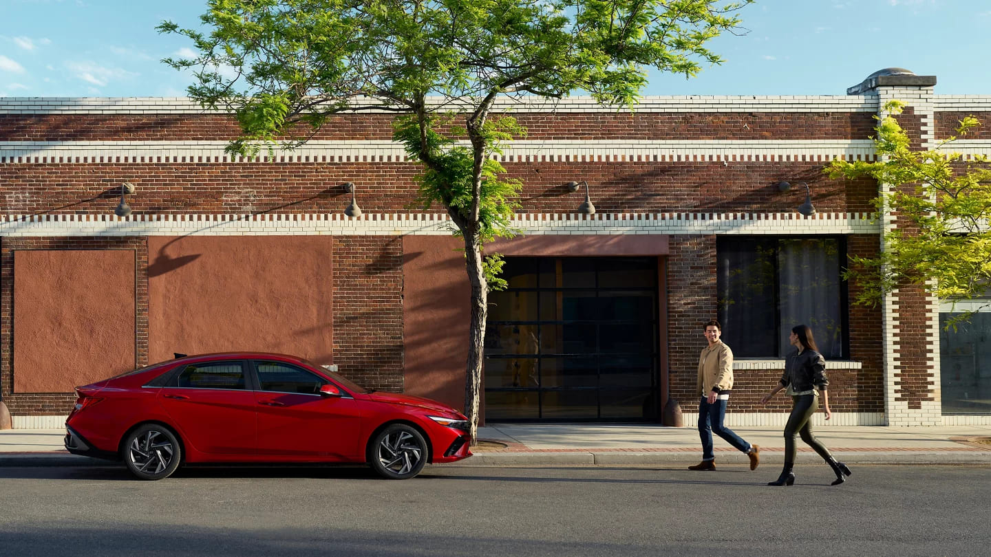 Внешний вид нового автомобиля Hyundai Elantra NEW