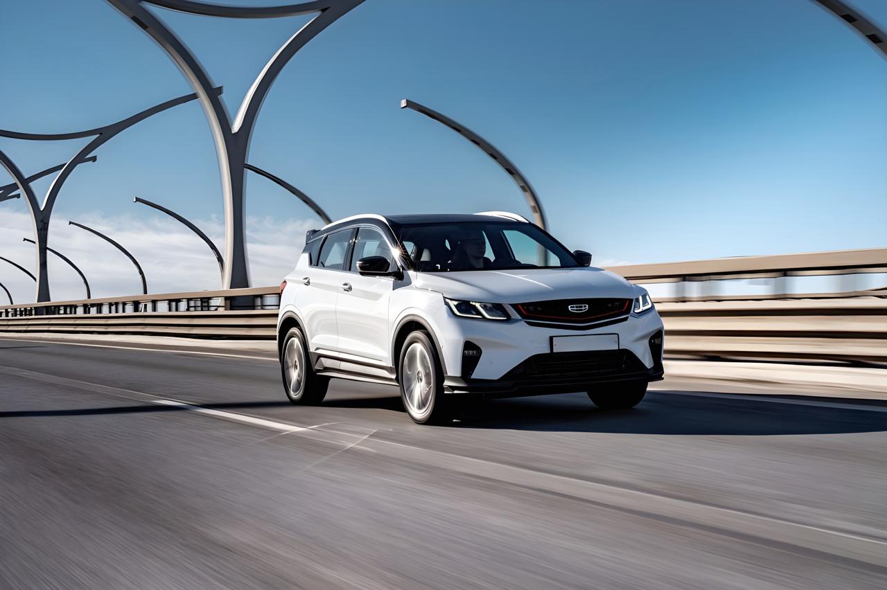 Интерьер/салон нового автомобиля Geely Coolray