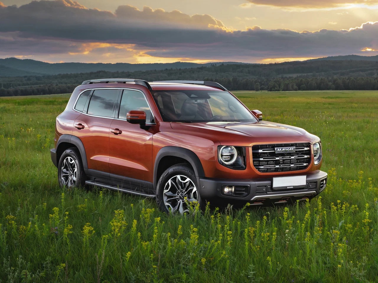 Интерьер/салон нового автомобиля Haval Dargo