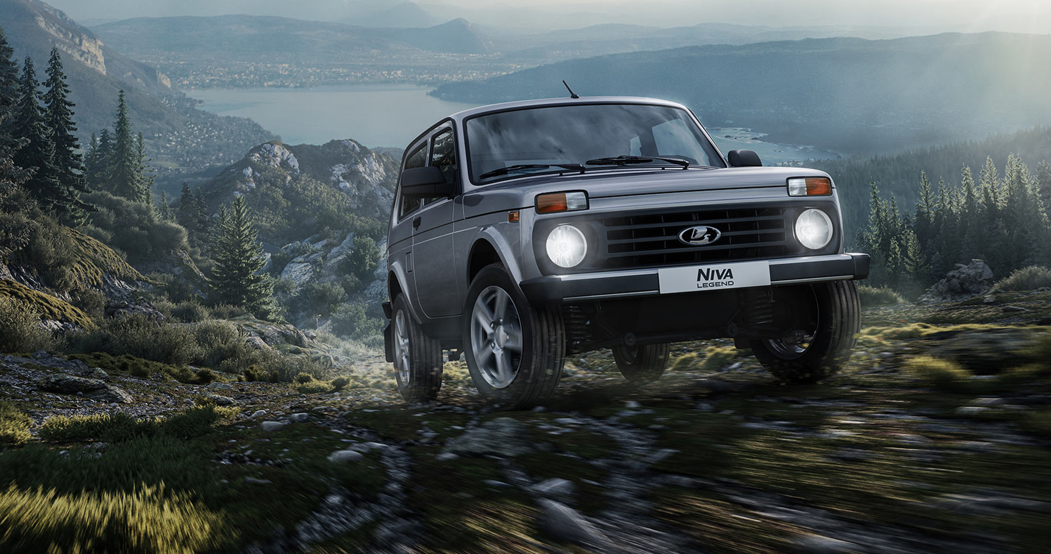 Внешний вид нового автомобиля LADA Niva Legend 3D