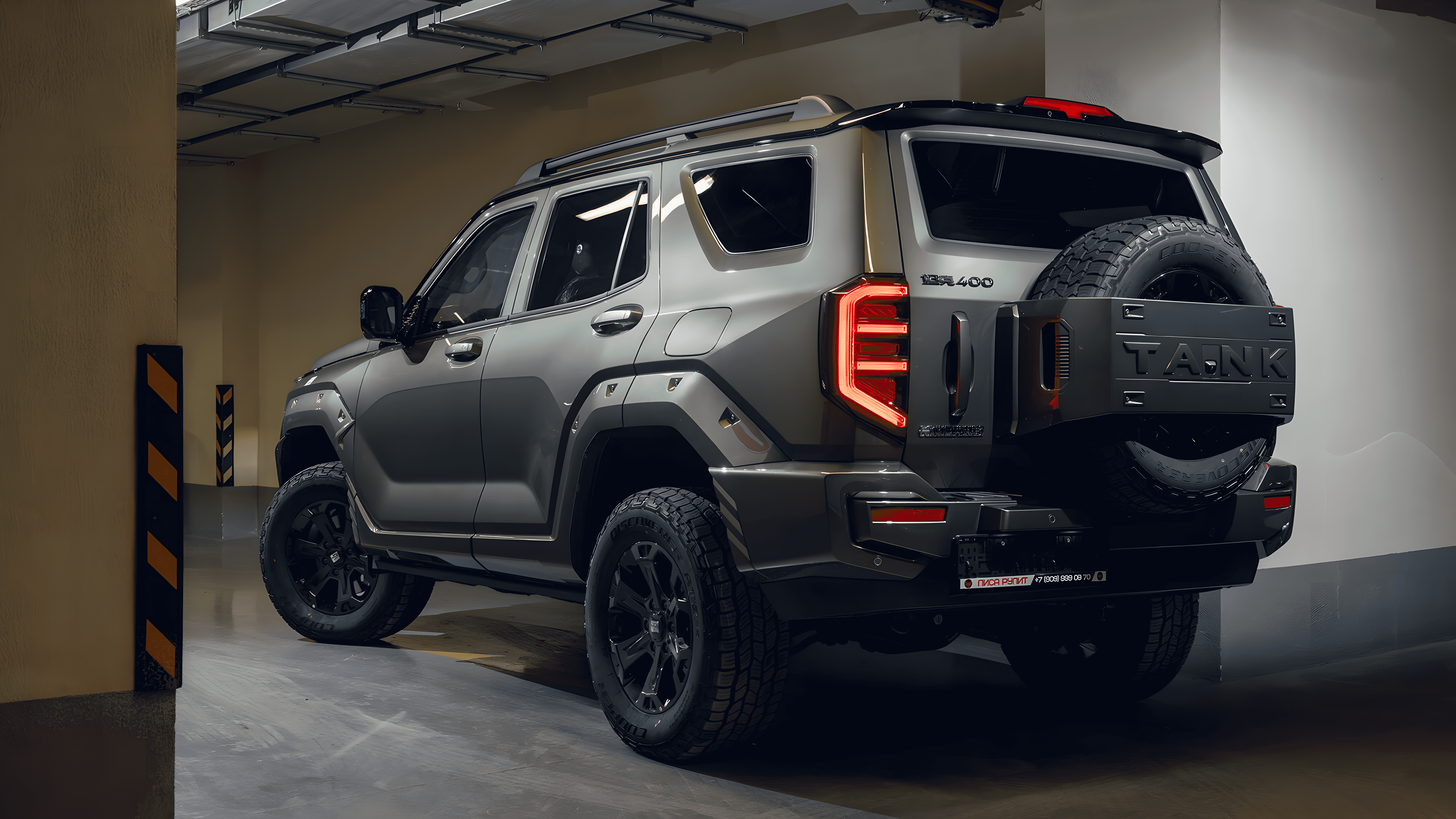 Интерьер/салон нового автомобиля Tank 400