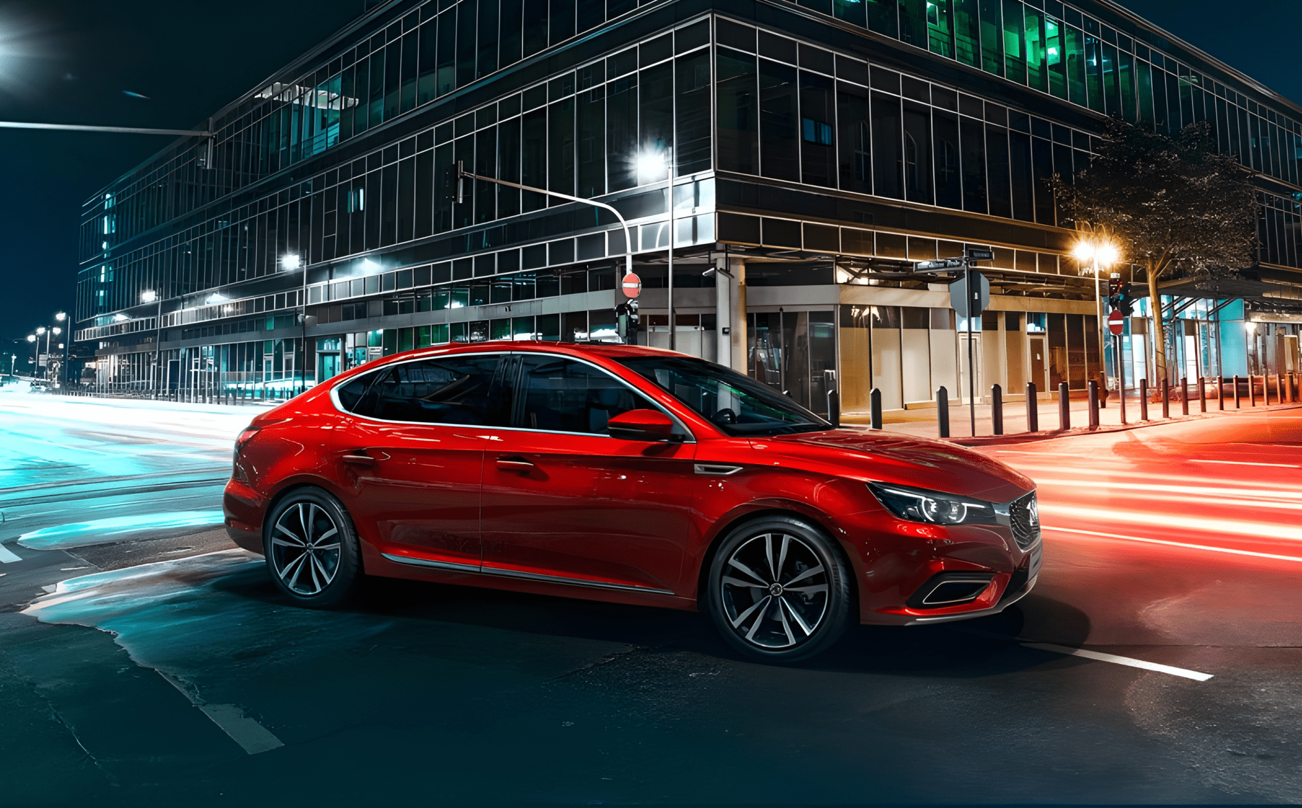 Интерьер/салон нового автомобиля MG 6