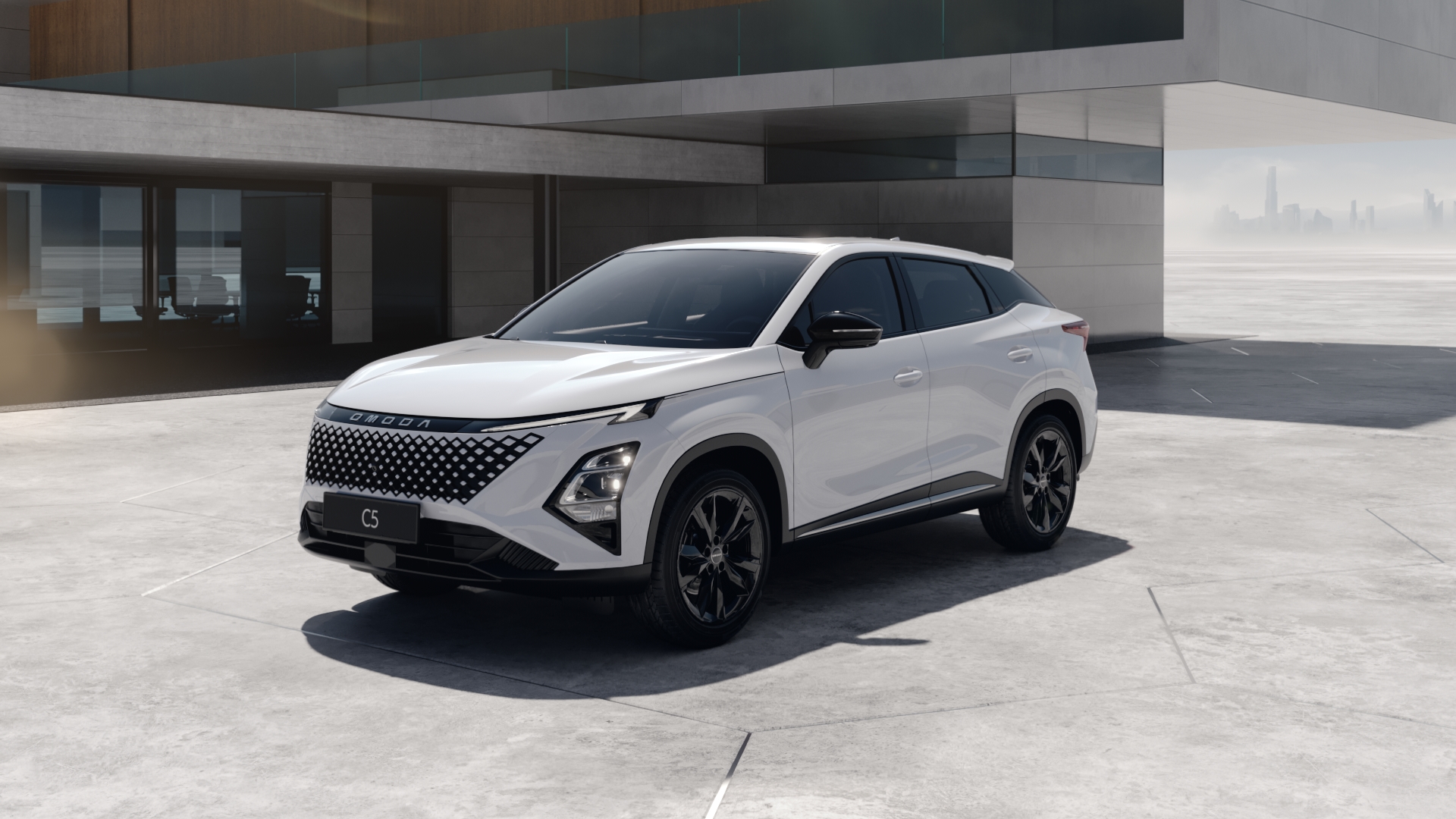 Внешний вид нового автомобиля OMODA C5