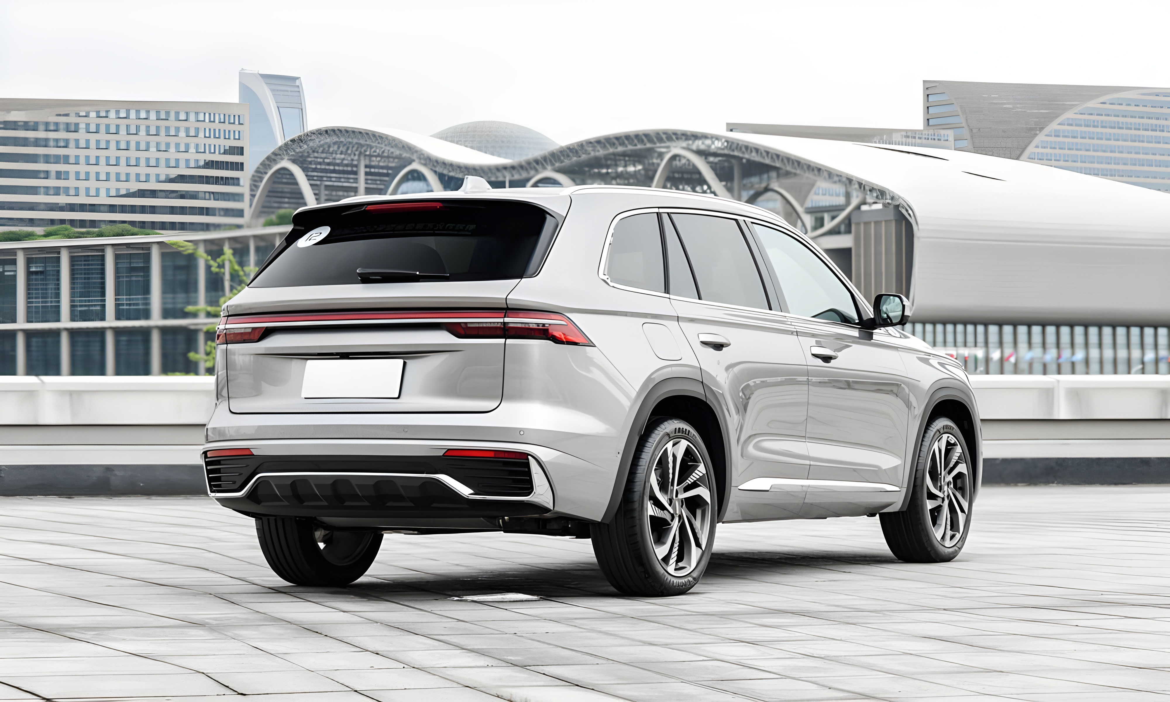 Внешний вид нового автомобиля Geely Monjaro