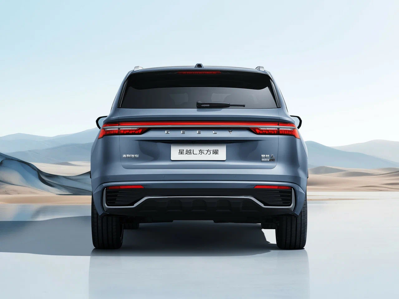 Внешний вид нового автомобиля Geely Monjaro New