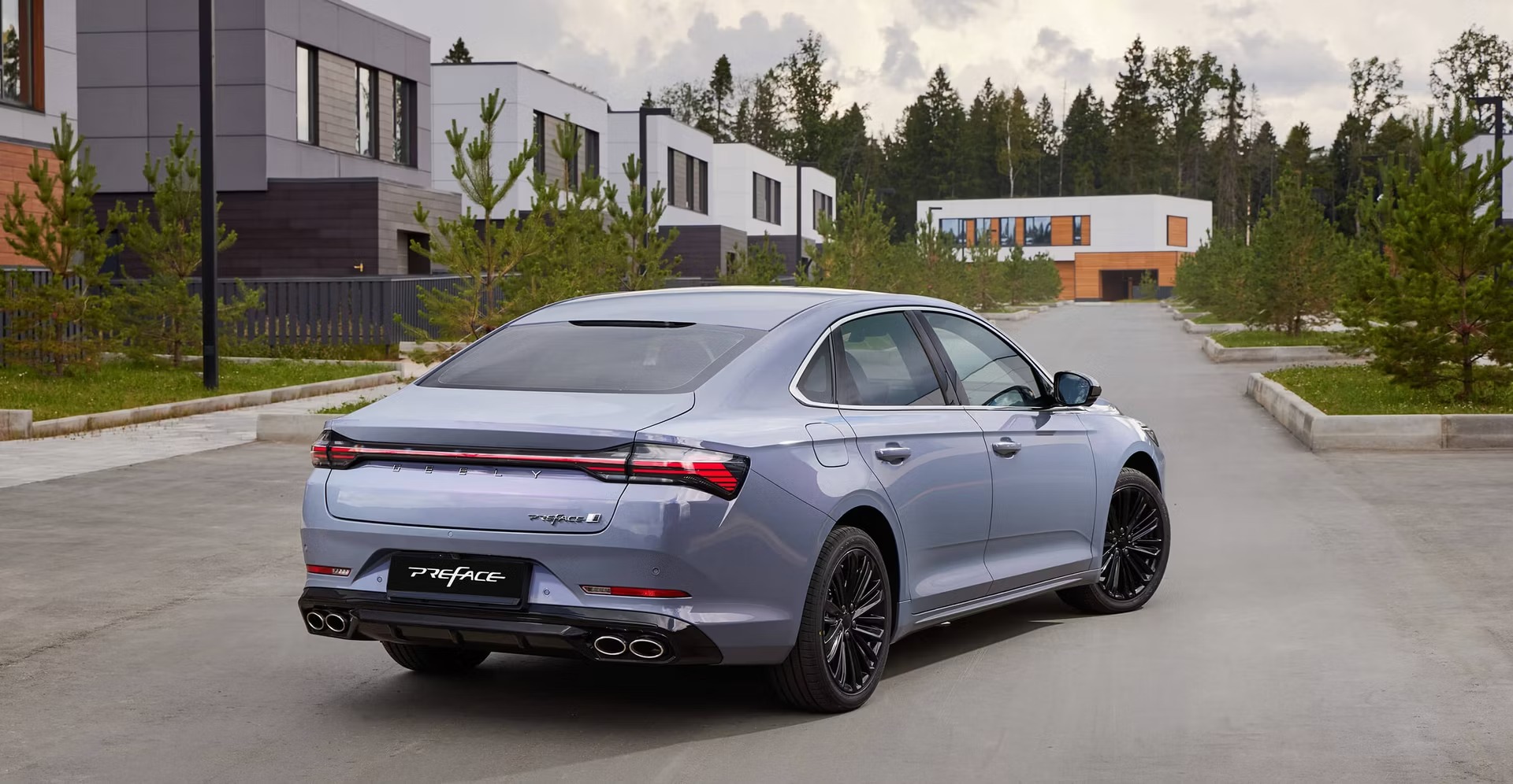 Интерьер/салон нового автомобиля Geely Preface