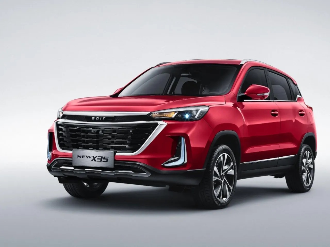 Интерьер/салон нового автомобиля BAIC X35