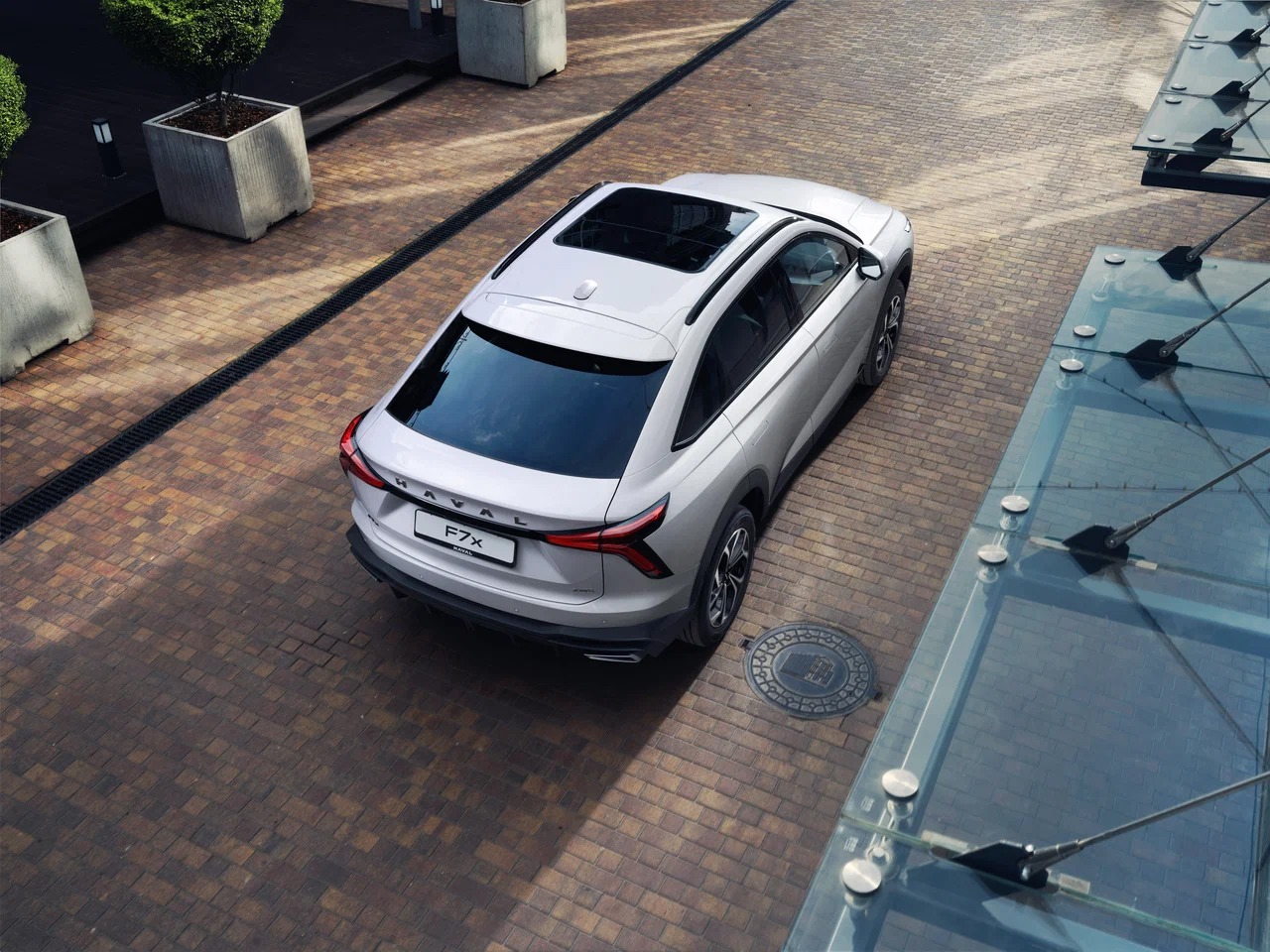 Интерьер/салон нового автомобиля Haval F7x