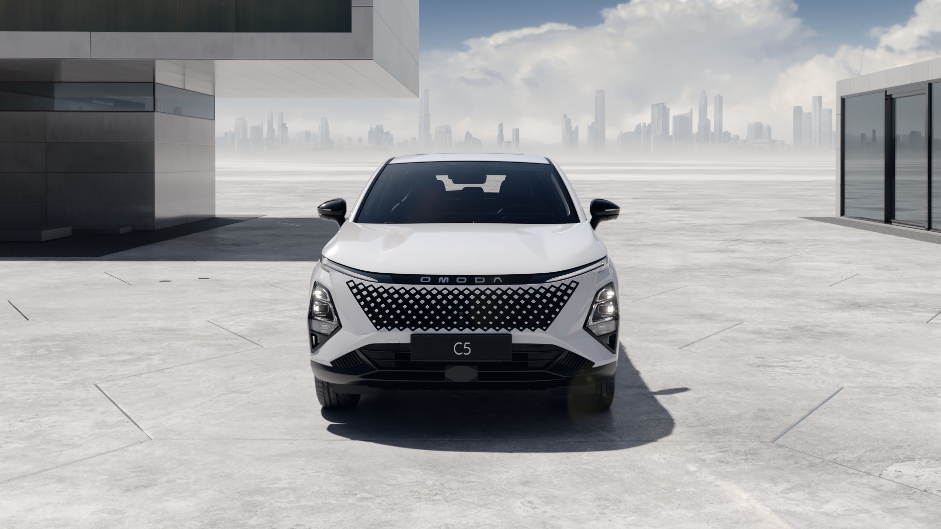 Внешний вид нового автомобиля OMODA C5