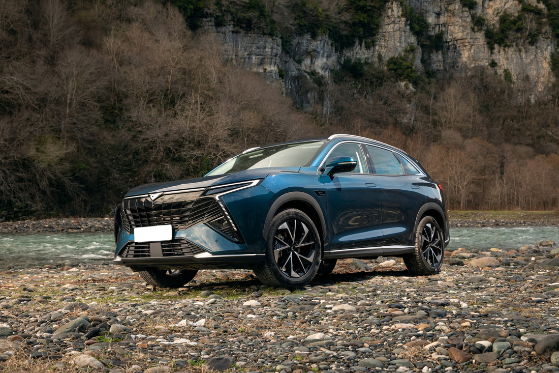 Интерьер/салон нового автомобиля Kaiyi X7 Kunlun