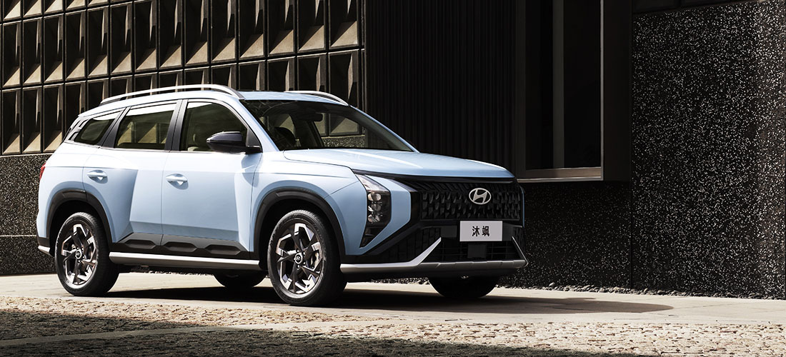 Внешний вид нового автомобиля Hyundai Mufasa