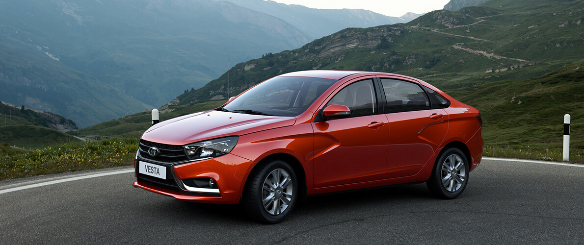 Внешний вид нового автомобиля LADA Vesta