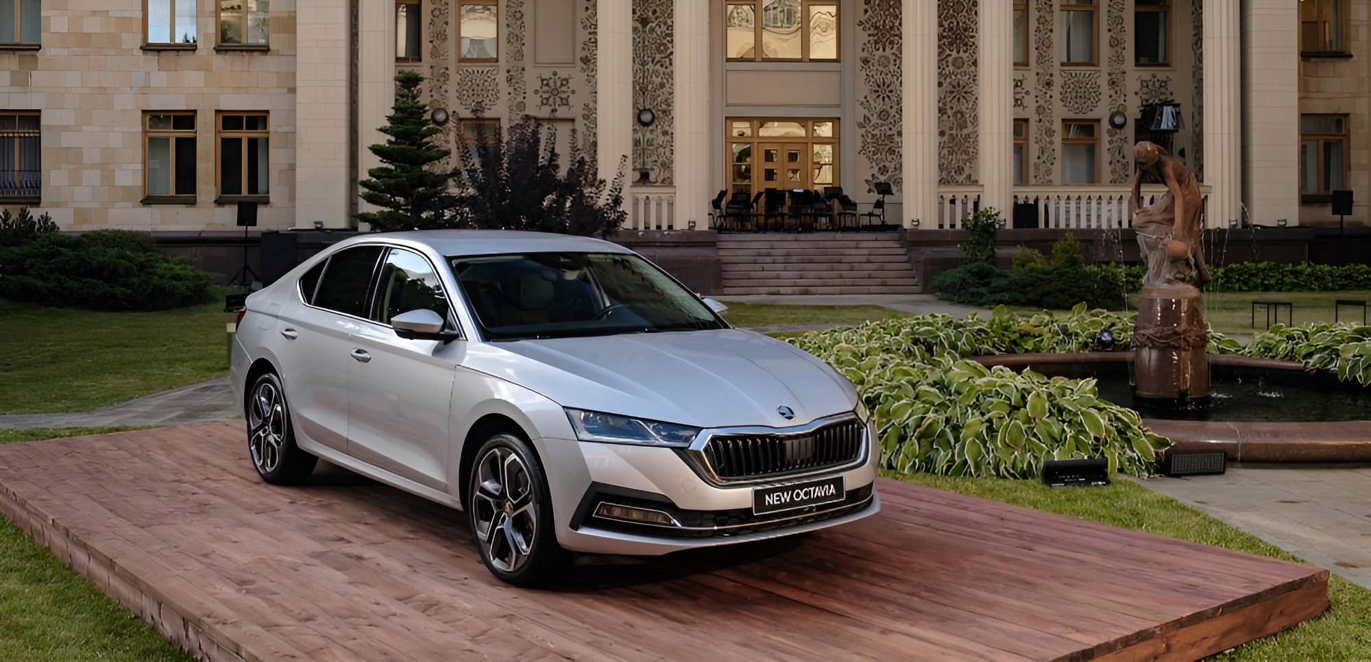 Интерьер/салон нового автомобиля Skoda Octavia