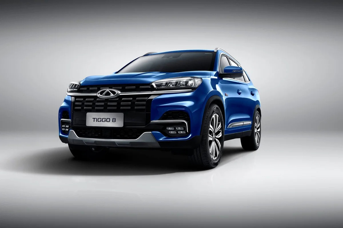 Внешний вид нового автомобиля Chery Tiggo 8