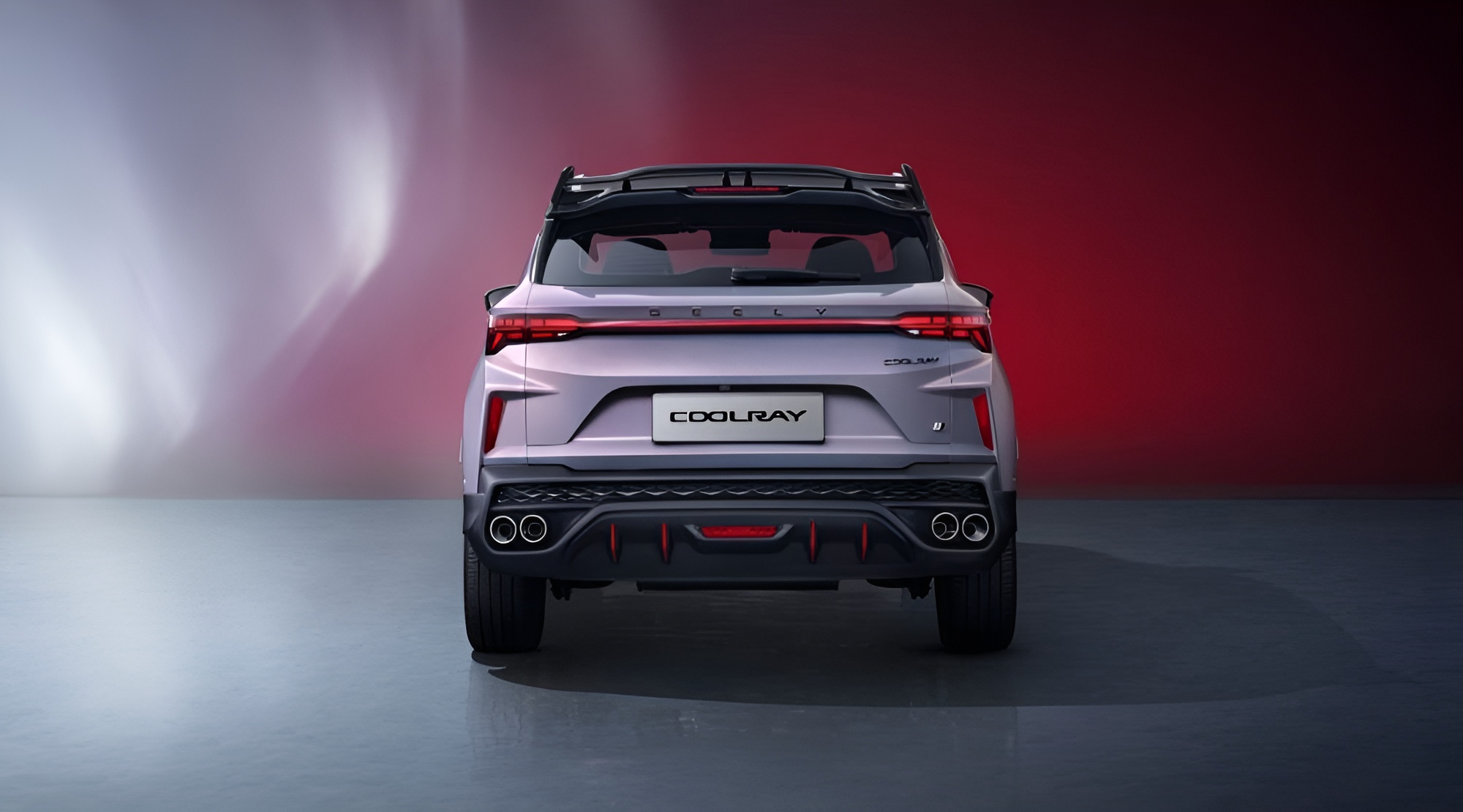 Внешний вид нового автомобиля Geely Coolray NEW