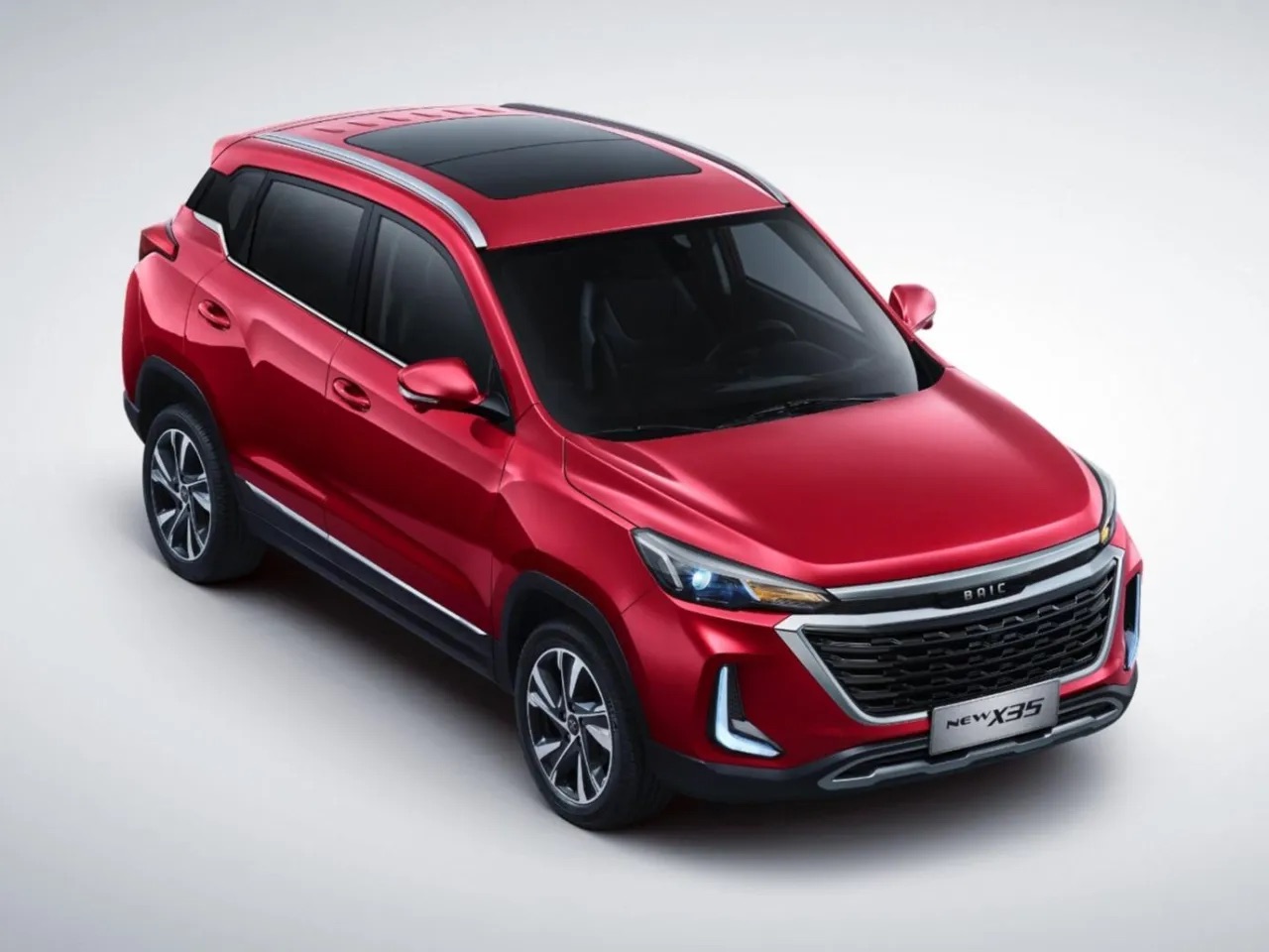 Интерьер/салон нового автомобиля BAIC X35