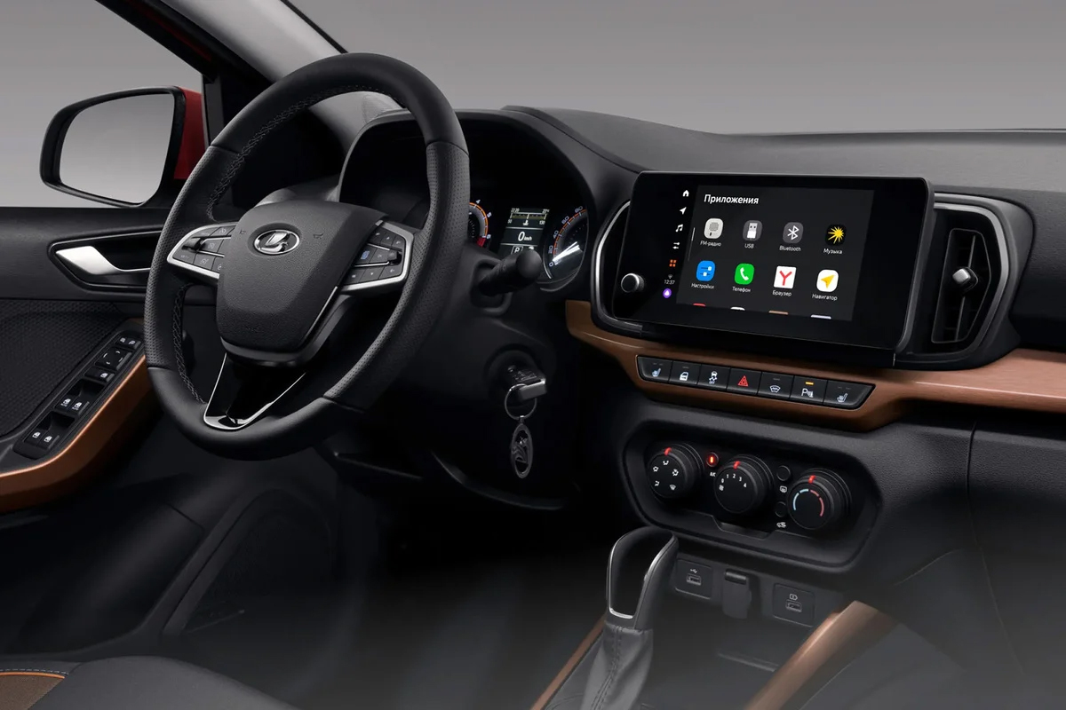 Интерьер/салон нового автомобиля LADA Iskra SW Cross