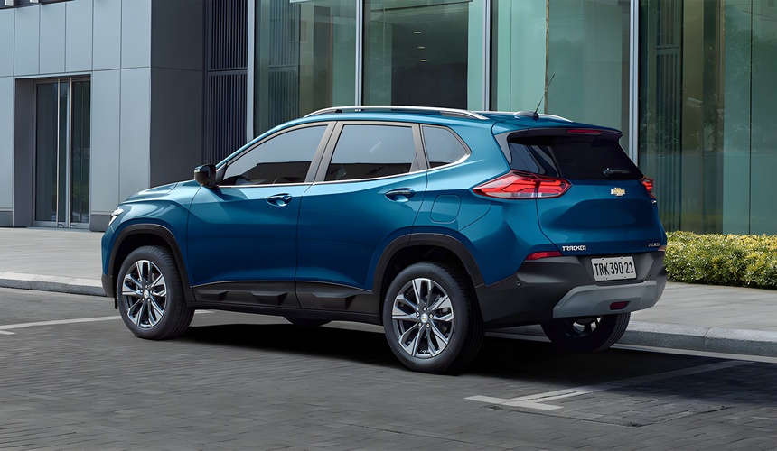 Интерьер/салон нового автомобиля Chevrolet Tracker