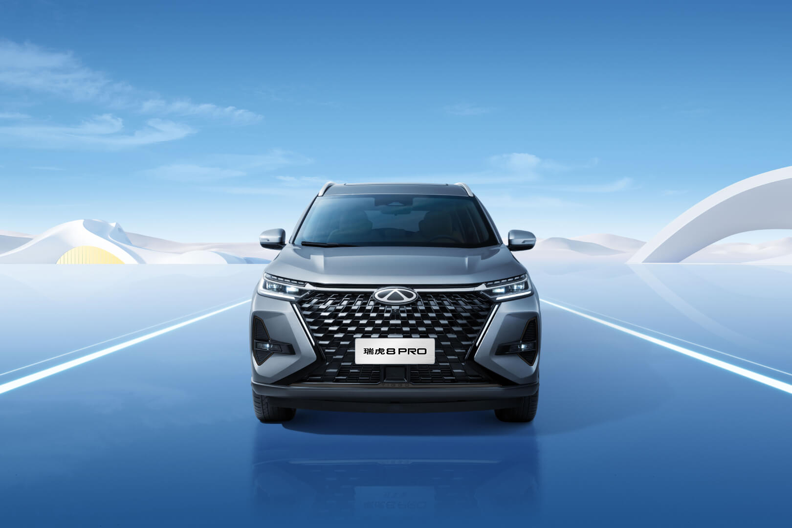 Интерьер/салон нового автомобиля Chery Tiggo 8 Pro