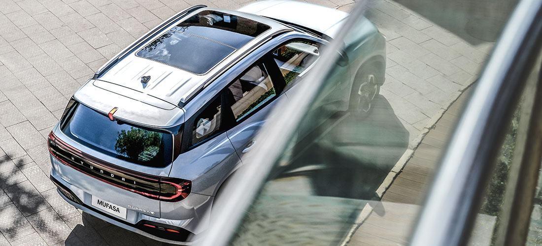 Внешний вид нового автомобиля Hyundai Mufasa