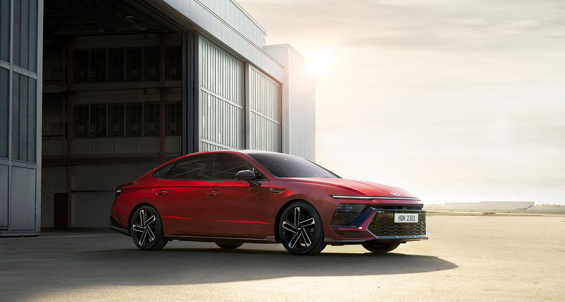 Внешний вид нового автомобиля Hyundai Sonata NEW