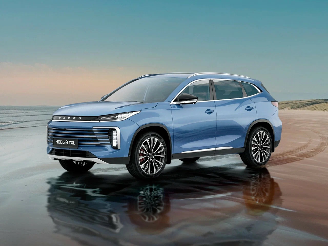 Интерьер/салон нового автомобиля EXEED TXL