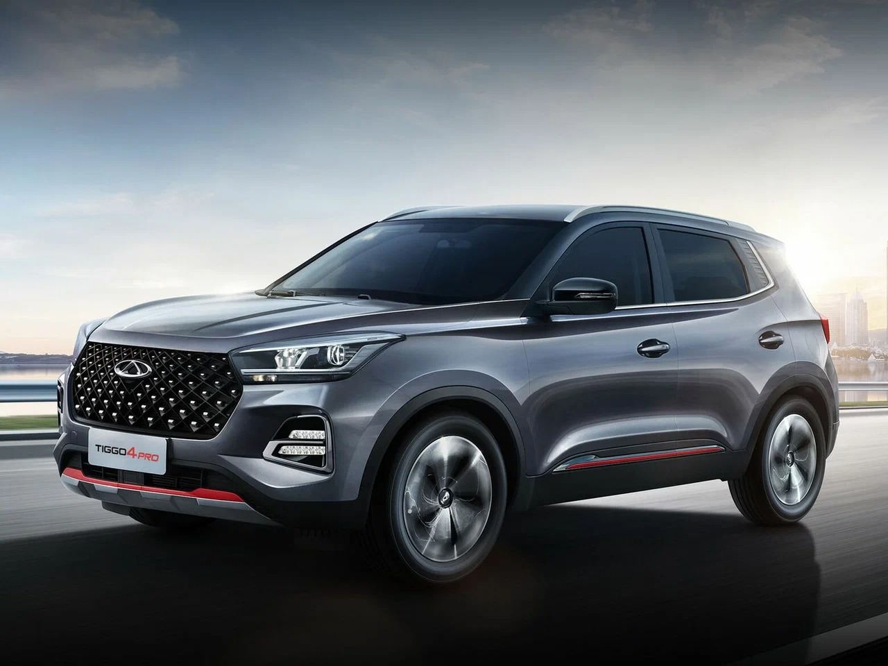 Интерьер/салон нового автомобиля Chery Tiggo 4 Pro