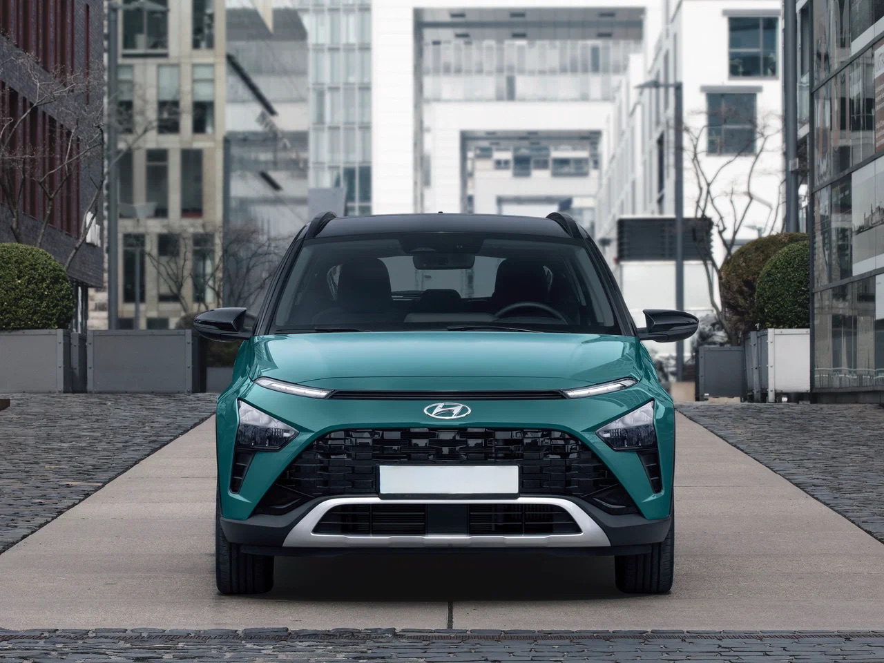 Интерьер/салон нового автомобиля Hyundai Bayon