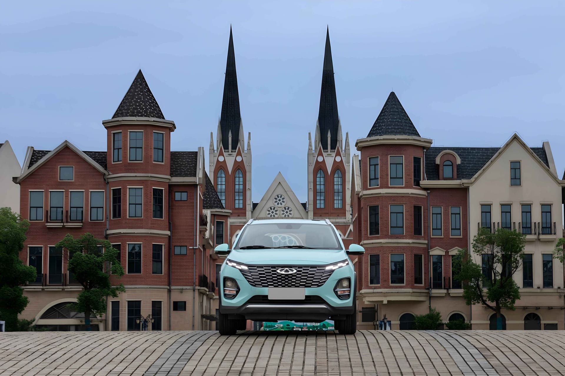 Внешний вид нового автомобиля Chery Tiggo 3x