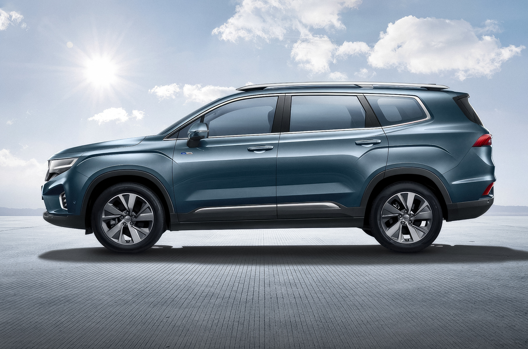 Внешний вид нового автомобиля Geely Okavango