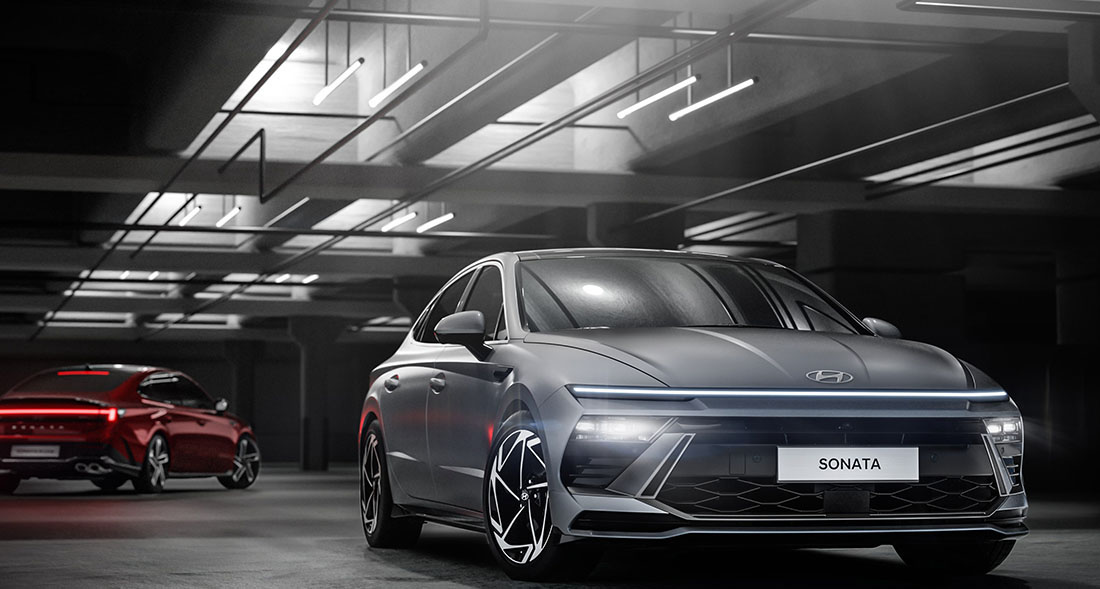 Внешний вид нового автомобиля Hyundai Sonata NEW