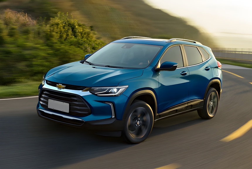 Интерьер/салон нового автомобиля Chevrolet Tracker