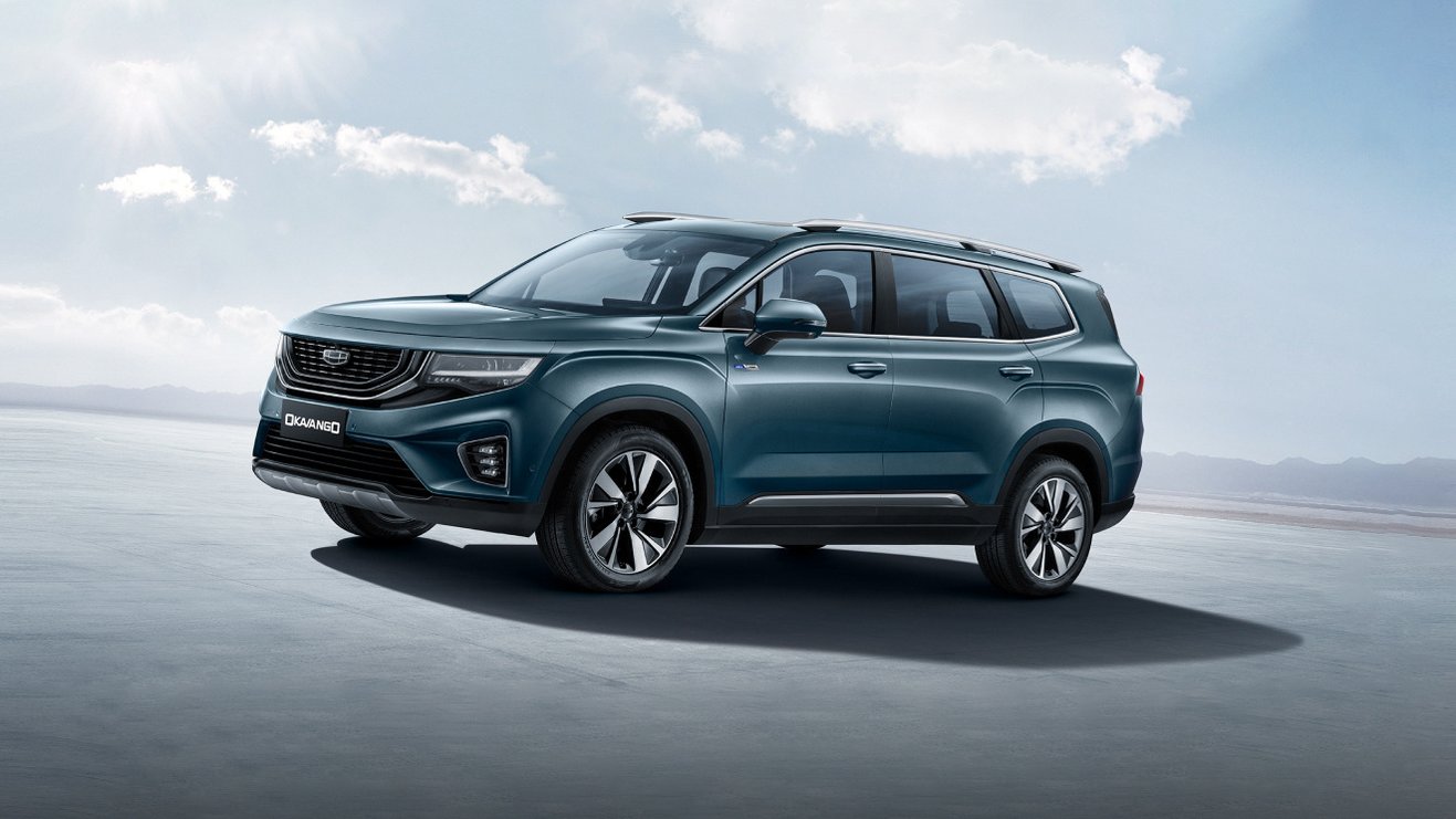 Внешний вид нового автомобиля Geely Okavango