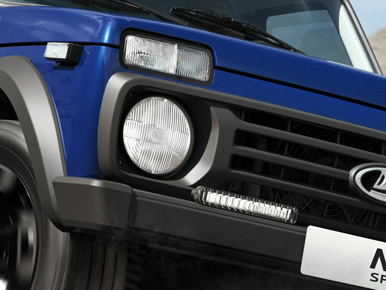 Интерьер/салон нового автомобиля LADA Niva Legend Sport
