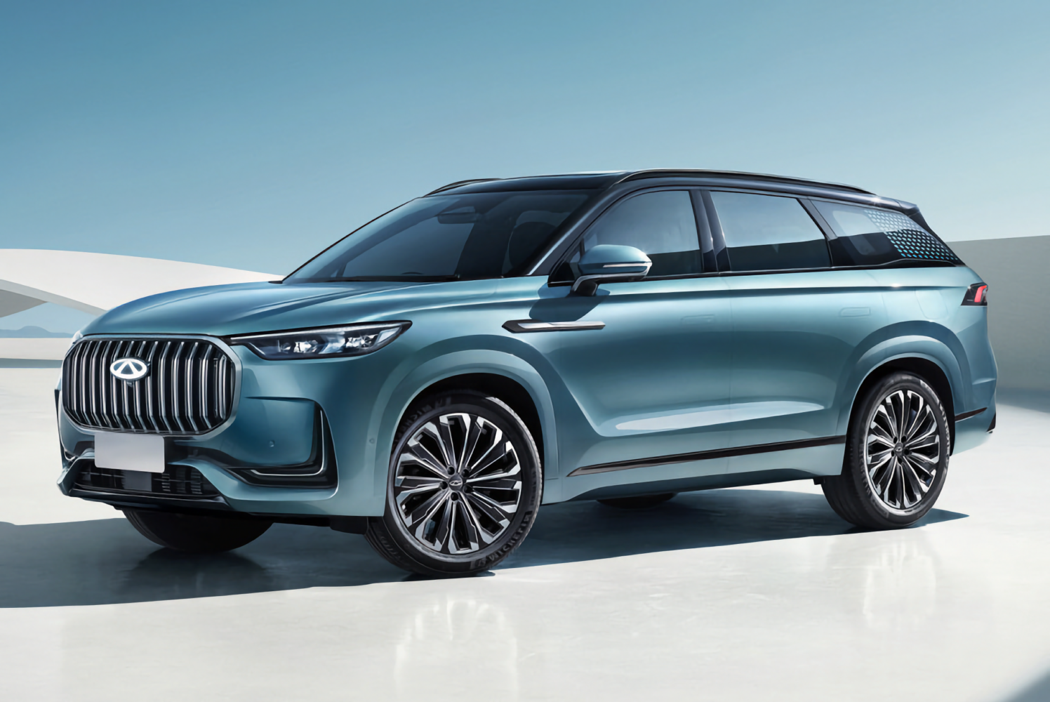 Внешний вид нового автомобиля Chery Tiggo 9