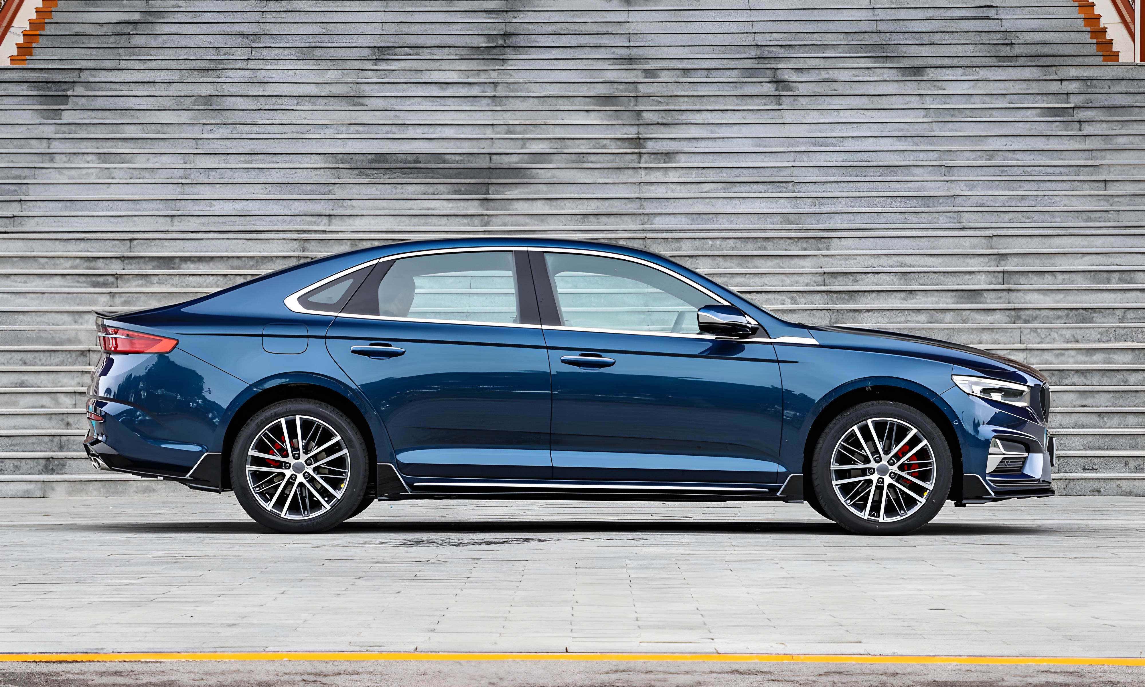 Внешний вид нового автомобиля Geely Preface