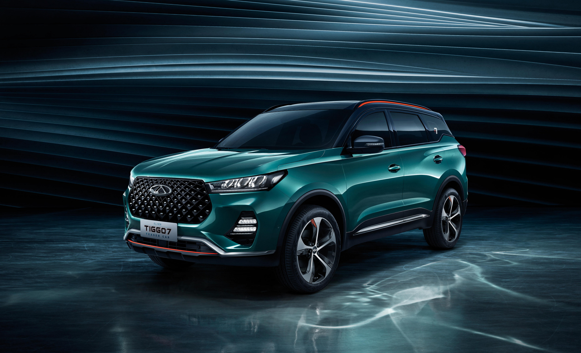 Интерьер/салон нового автомобиля Chery Tiggo 7 Pro