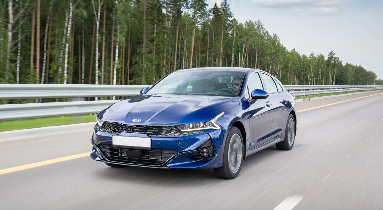 Интерьер/салон нового автомобиля Kia K5