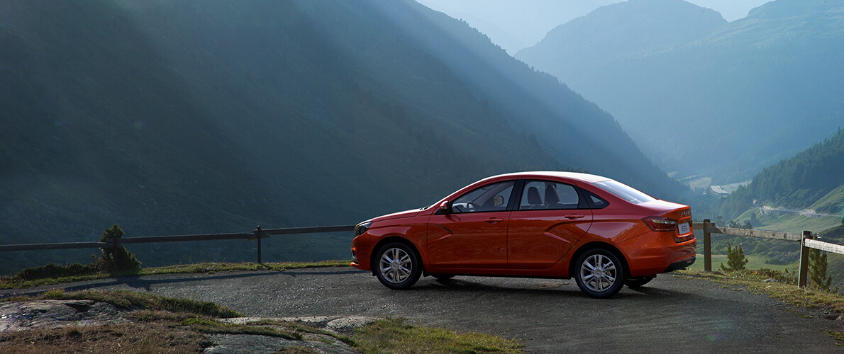 Внешний вид нового автомобиля LADA Vesta