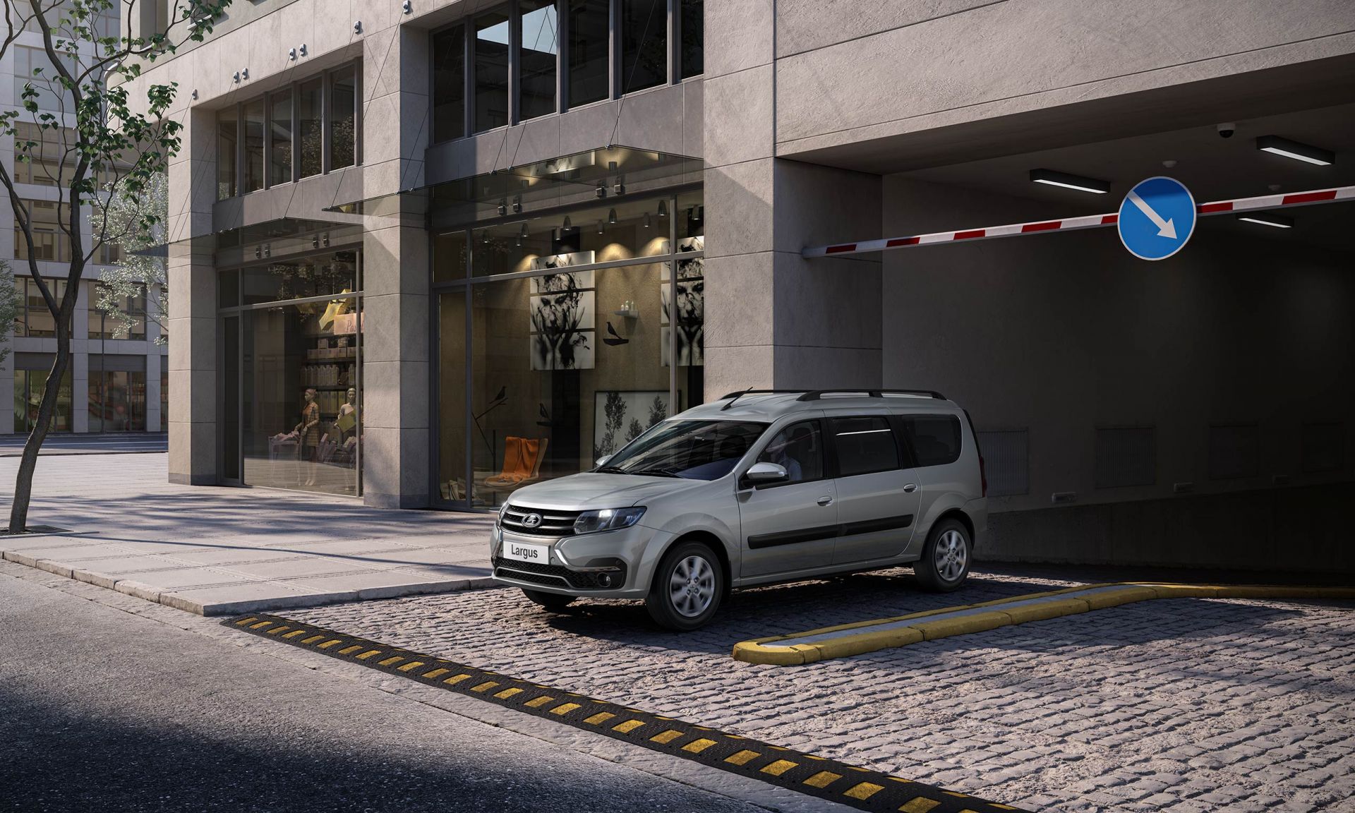 Интерьер/салон нового автомобиля LADA Largus 7 мест