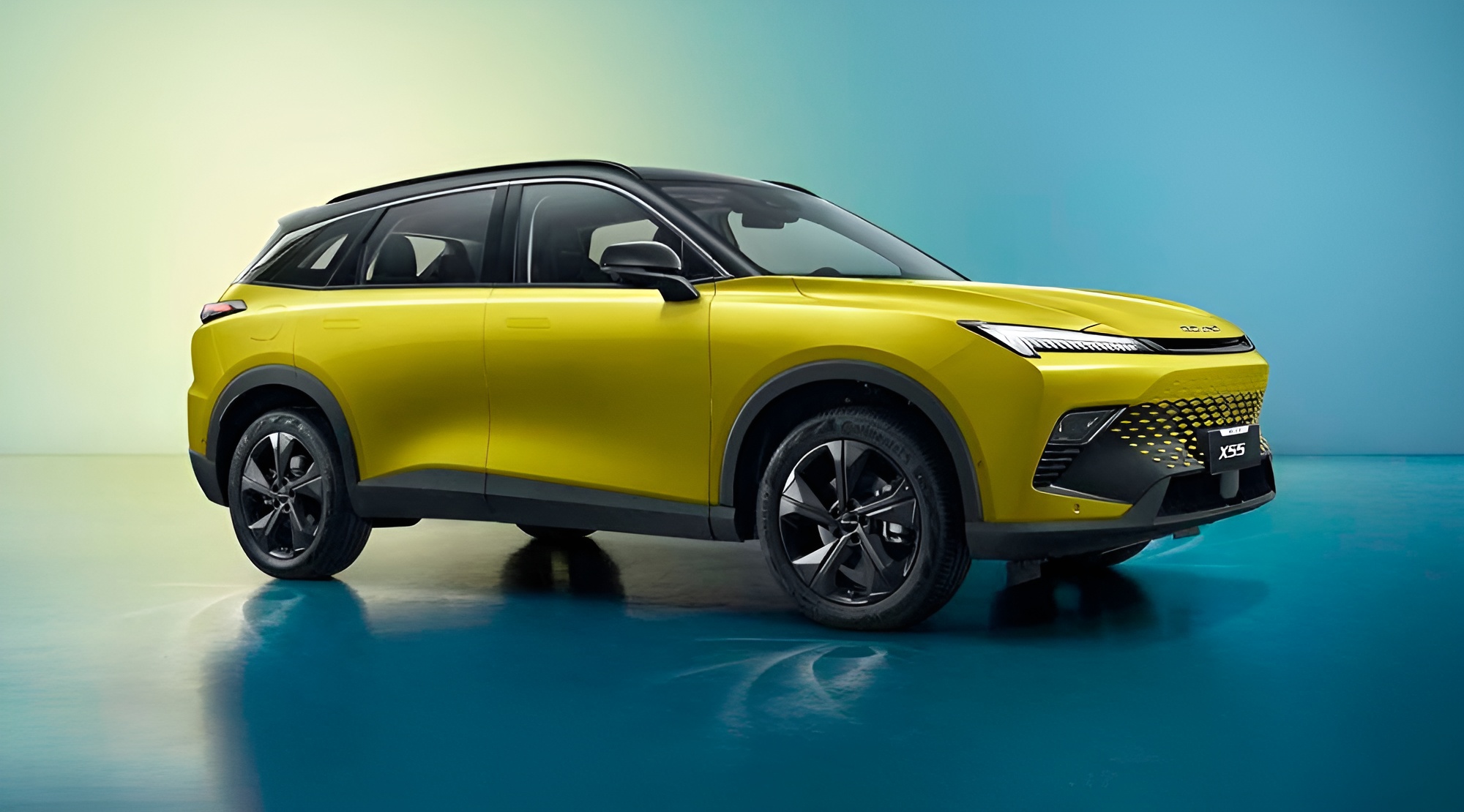 Интерьер/салон нового автомобиля BAIC X55