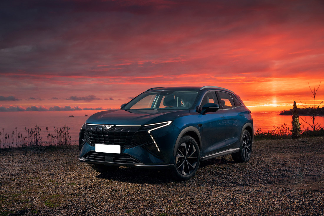 Интерьер/салон нового автомобиля Kaiyi X7 Kunlun